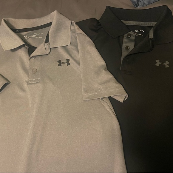 Under Armour Shirts & Tops 2 Underarmour Polo Shirts Poshmark